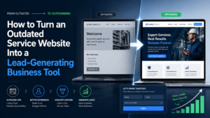 How to Turn an Outdated Service Website Into a Lead-Generating Business Tool